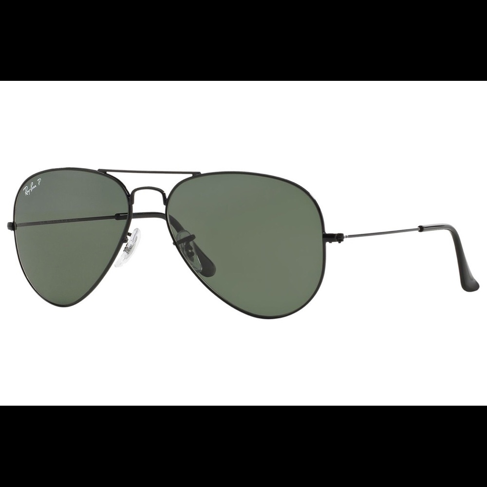 Polarized Black Ray-Bans- Aviator